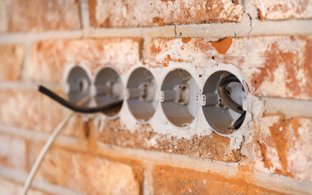 Mason jars of preserved food