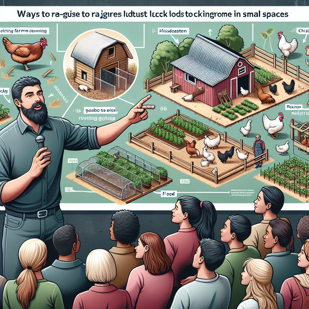The Secret to Raising Livestock in Small Spaces