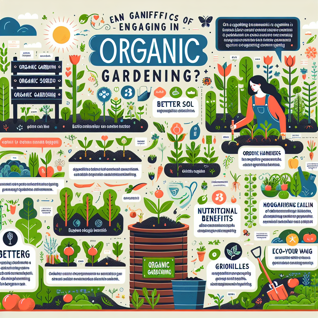 The Benefits of Going Organic: Why You Should Consider Organic Gardening