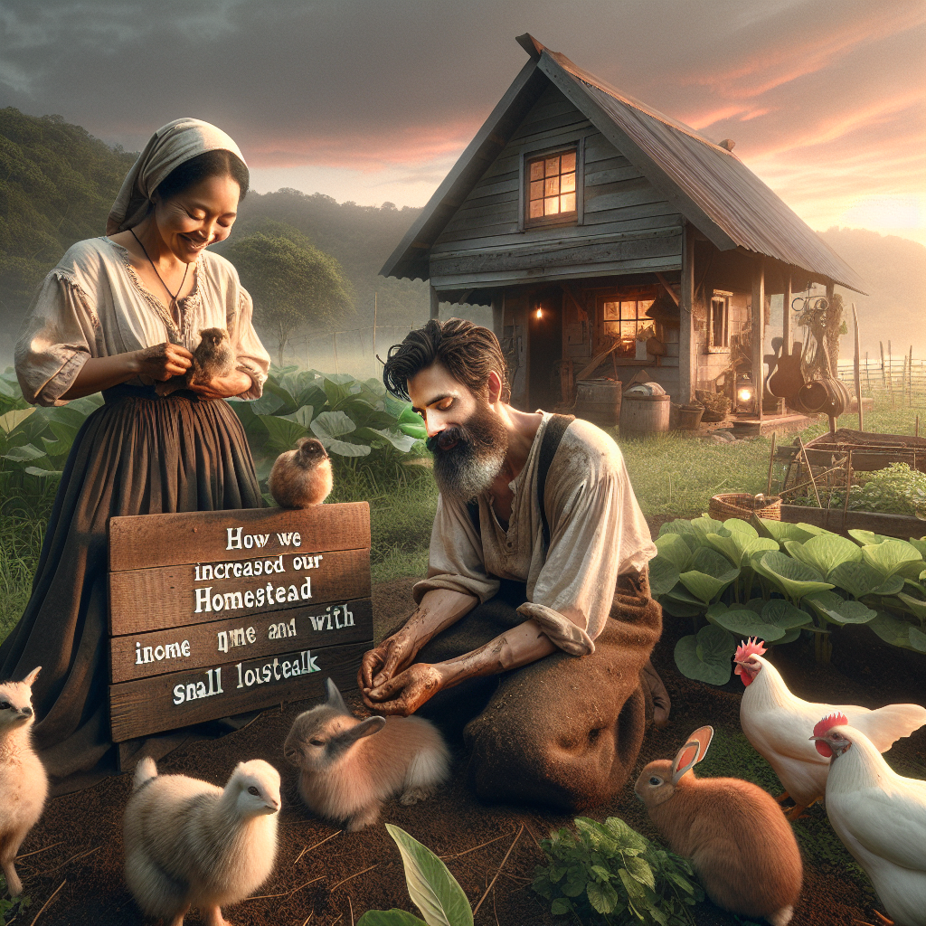 How We Increased Our Homestead Income with Small Livestock