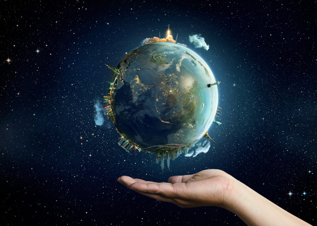 graphicstock planet earth on palmelements of this image furnished by nasa S Aqqivxsx