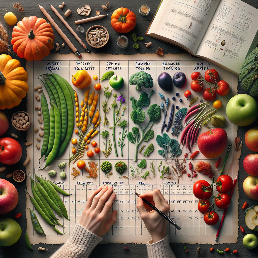 How to Create a Seasonal Harvest Calendar