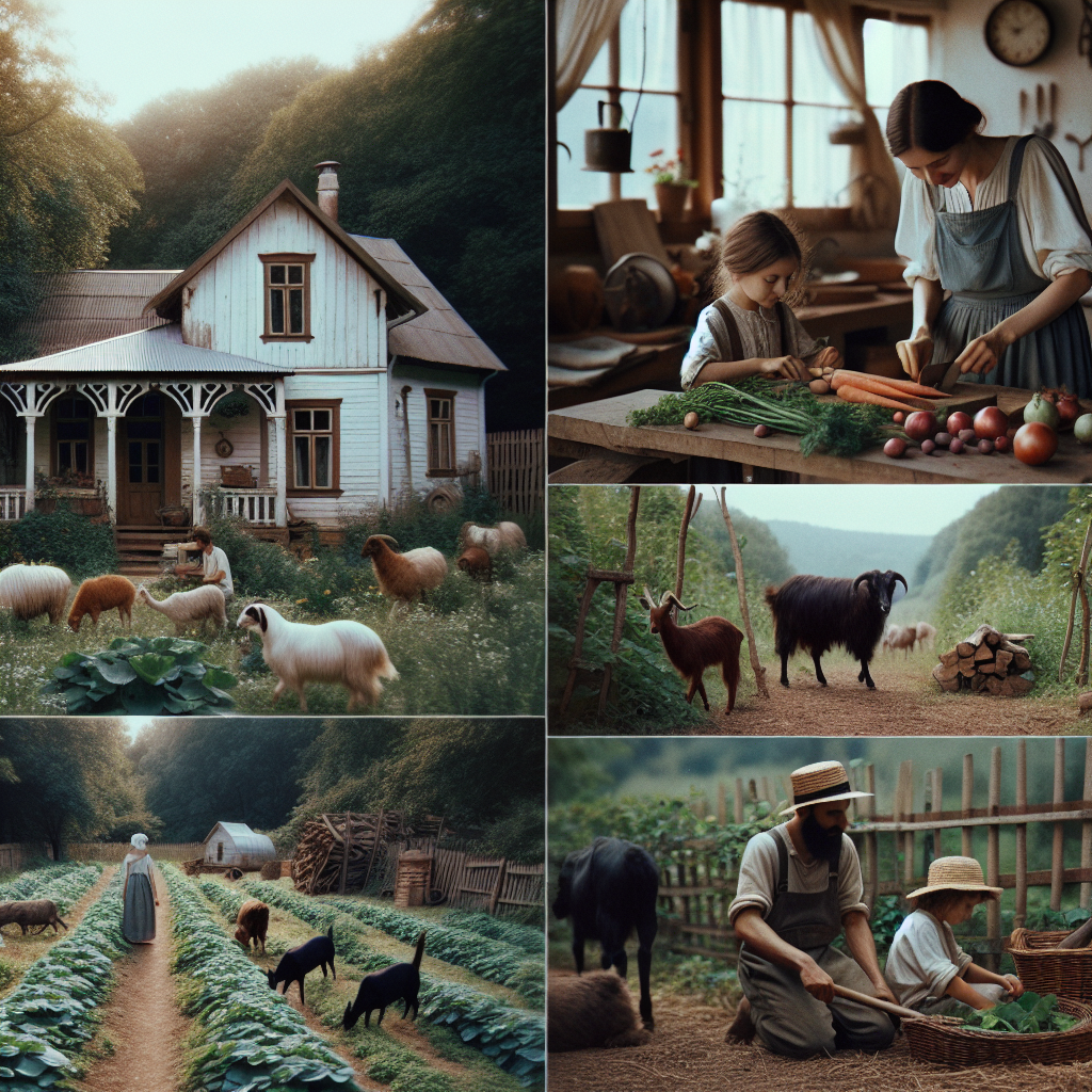 The Joys of Simple Homesteading Living