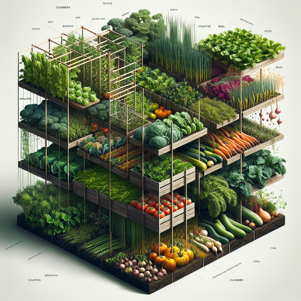 How We Created a Year-Round Vegetable Garden