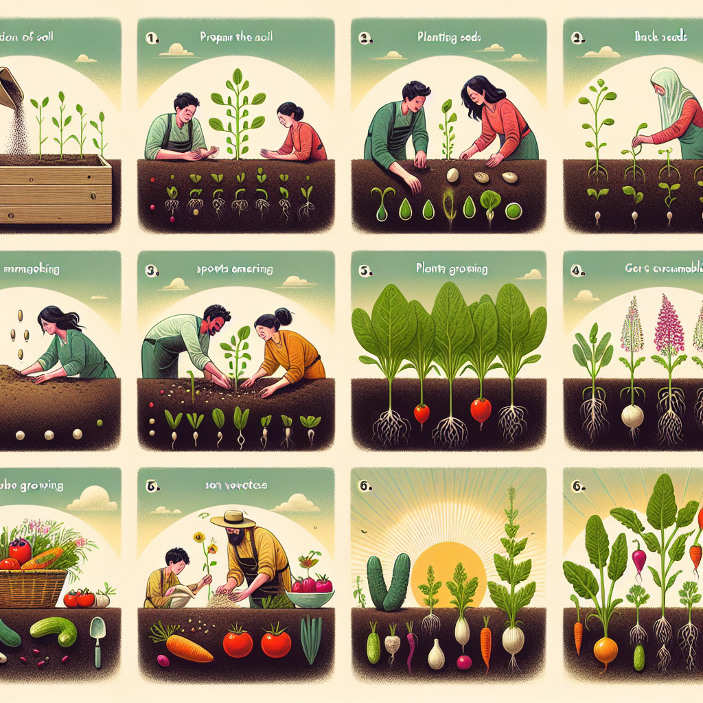 From Seed to Harvest: The Complete Guide to Growing Vegetables in Your Own Backyard