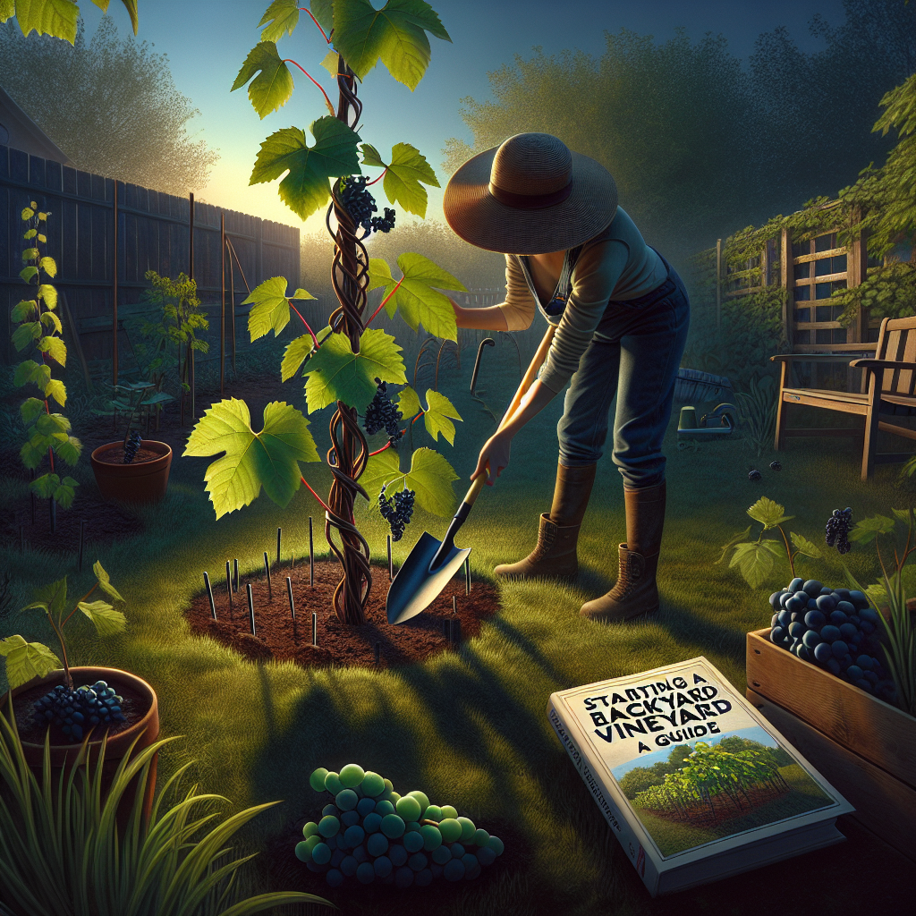 Starting a Backyard Vineyard: A Guide