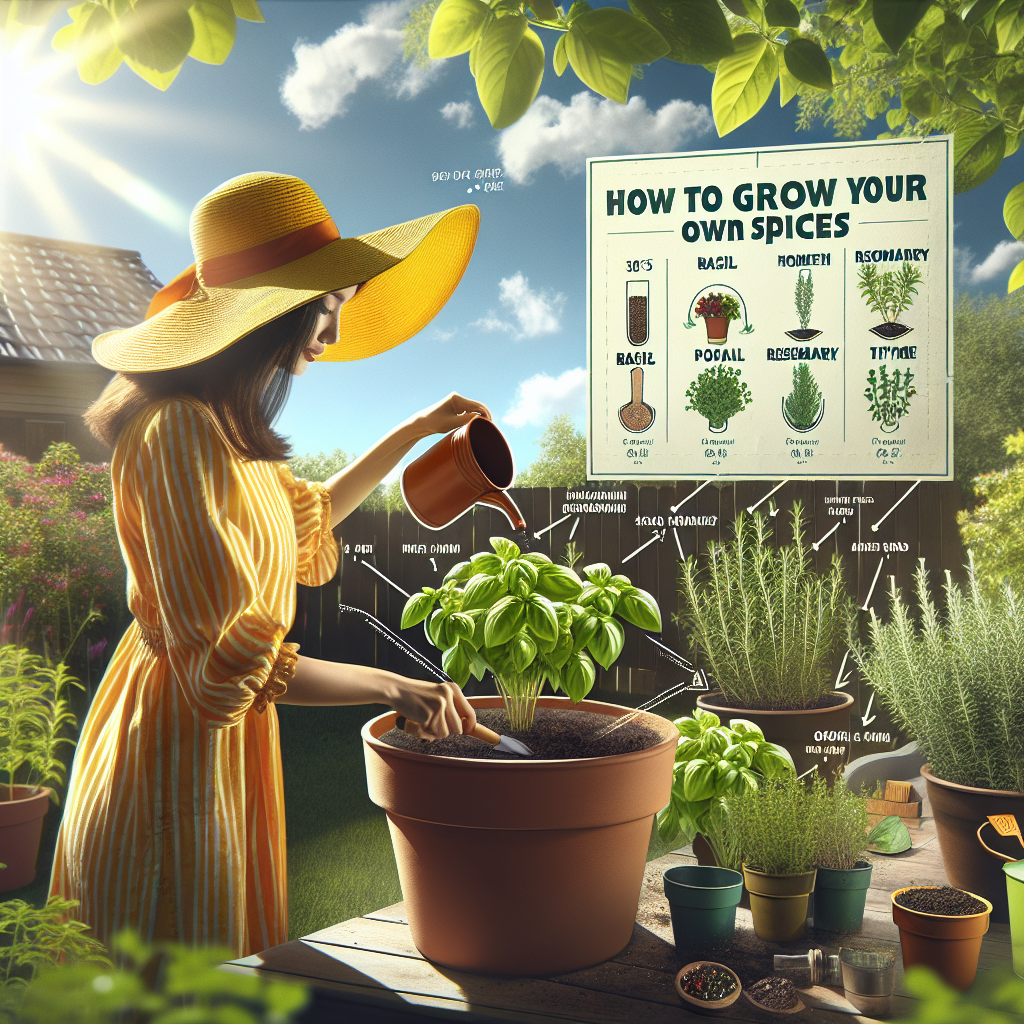 How to Grow Your Own Spices