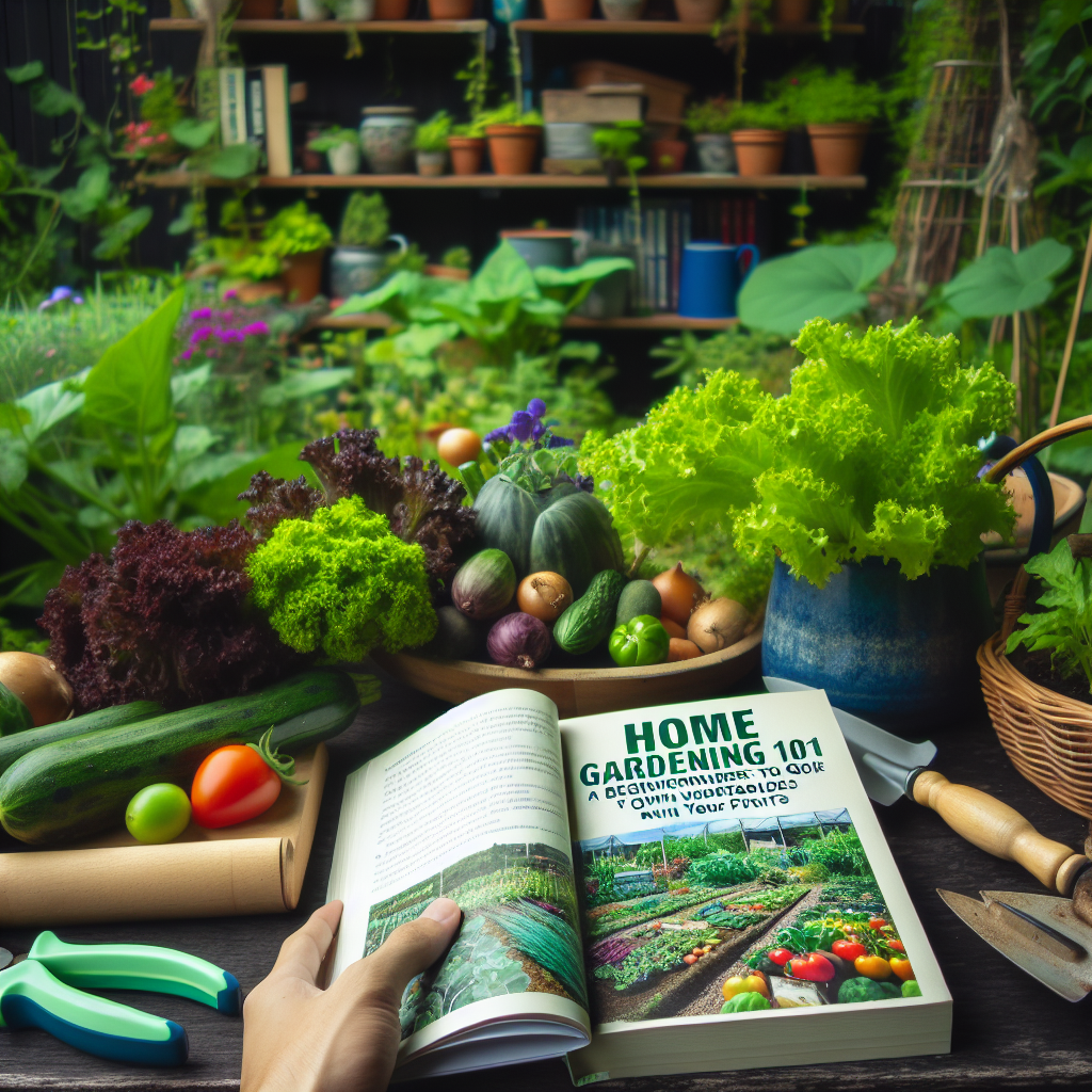 Home Gardening 101: A Beginner's Guide to Growing Your Own Vegetables and Fruits