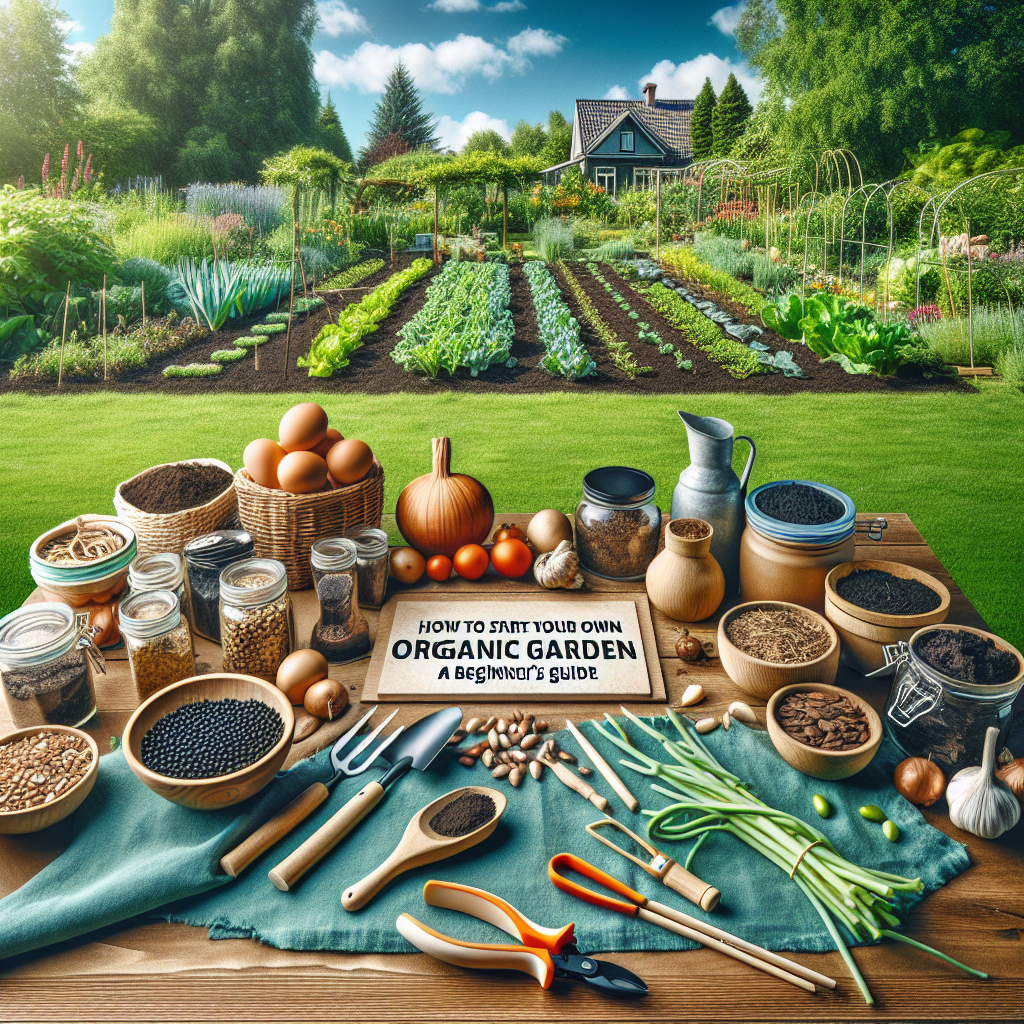 How to Start Your Own Organic Garden: A Beginner's Guide