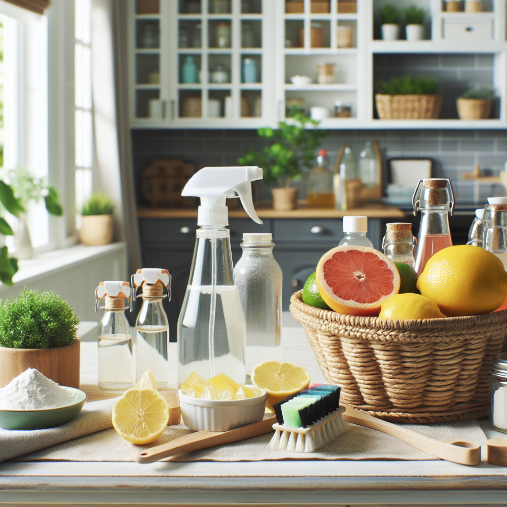 DIY Natural Cleaning Products for a Chemical-Free Home