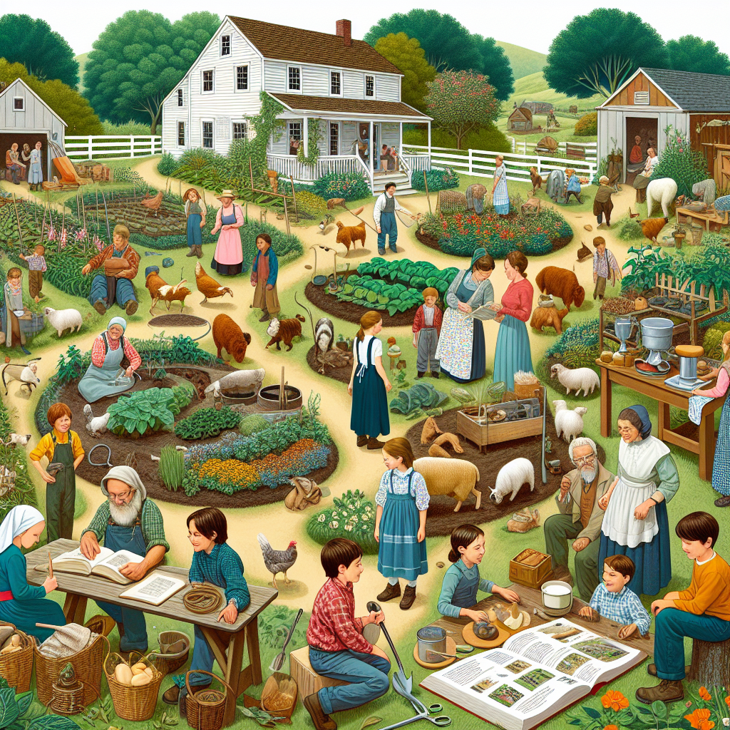 Tips for Homesteading with Children