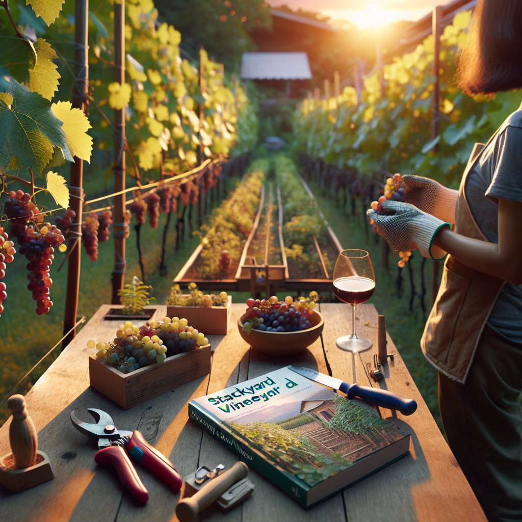 Starting a Backyard Vineyard: A Guide