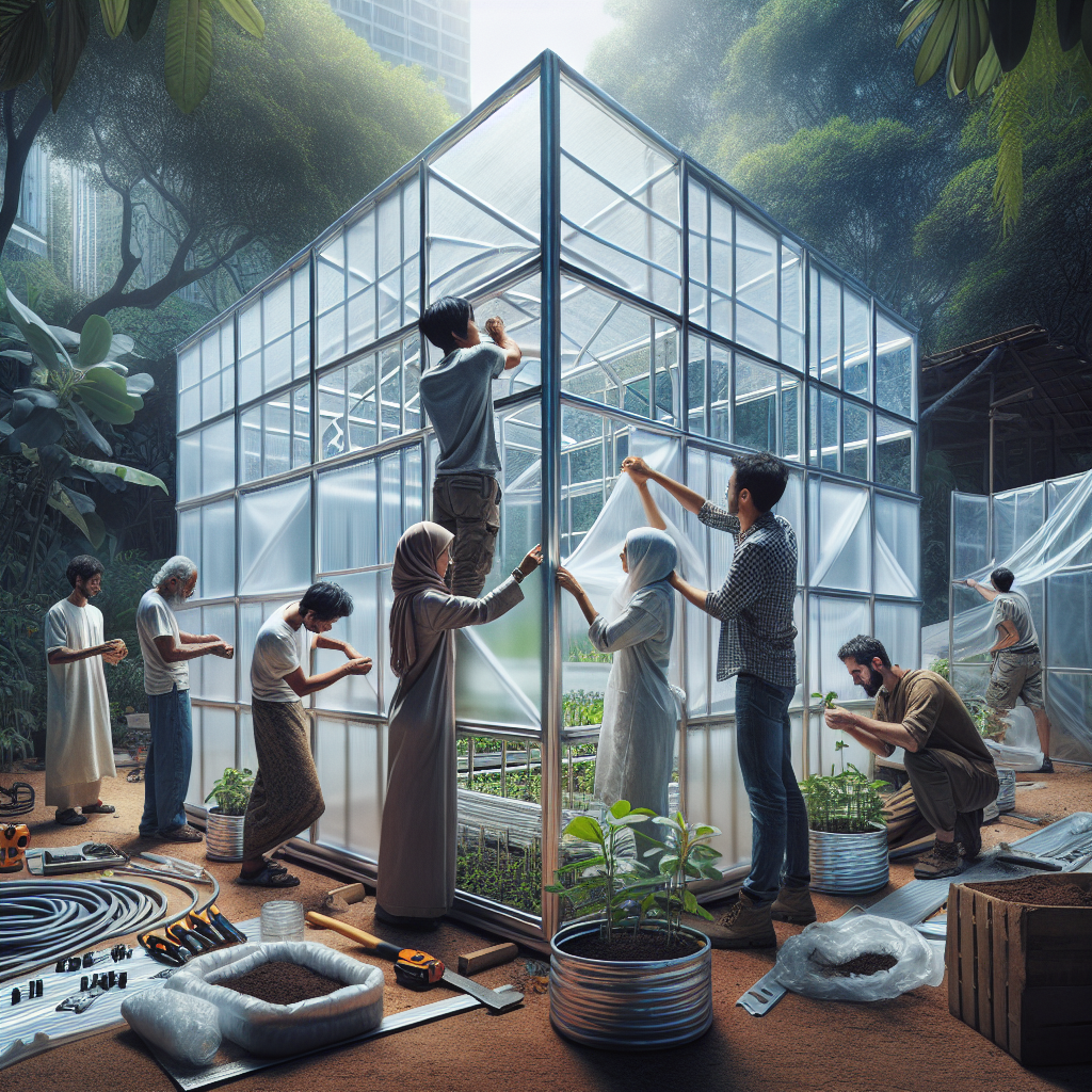Building a Greenhouse for Year-Round Gardening