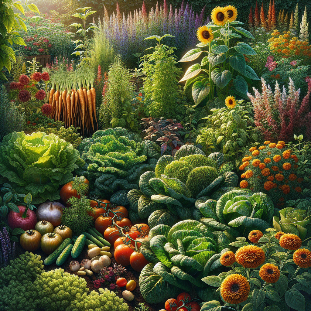 Best Companion Plants for Vegetable Gardens