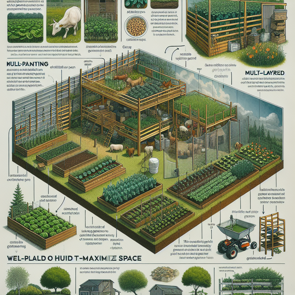 How to Maximize Space on Your Home Farm