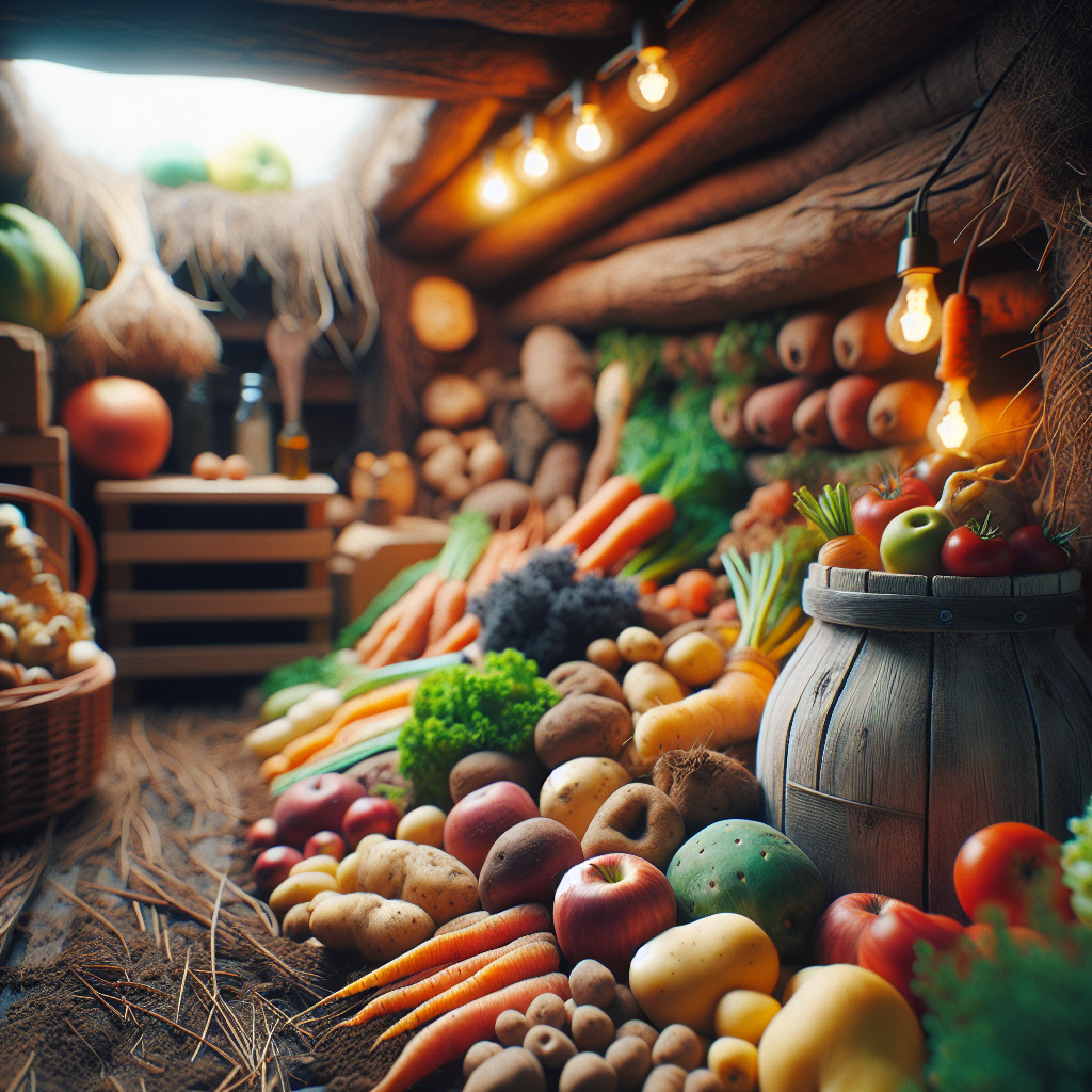 DIY Root Cellar Storing Your Harvest Naturally