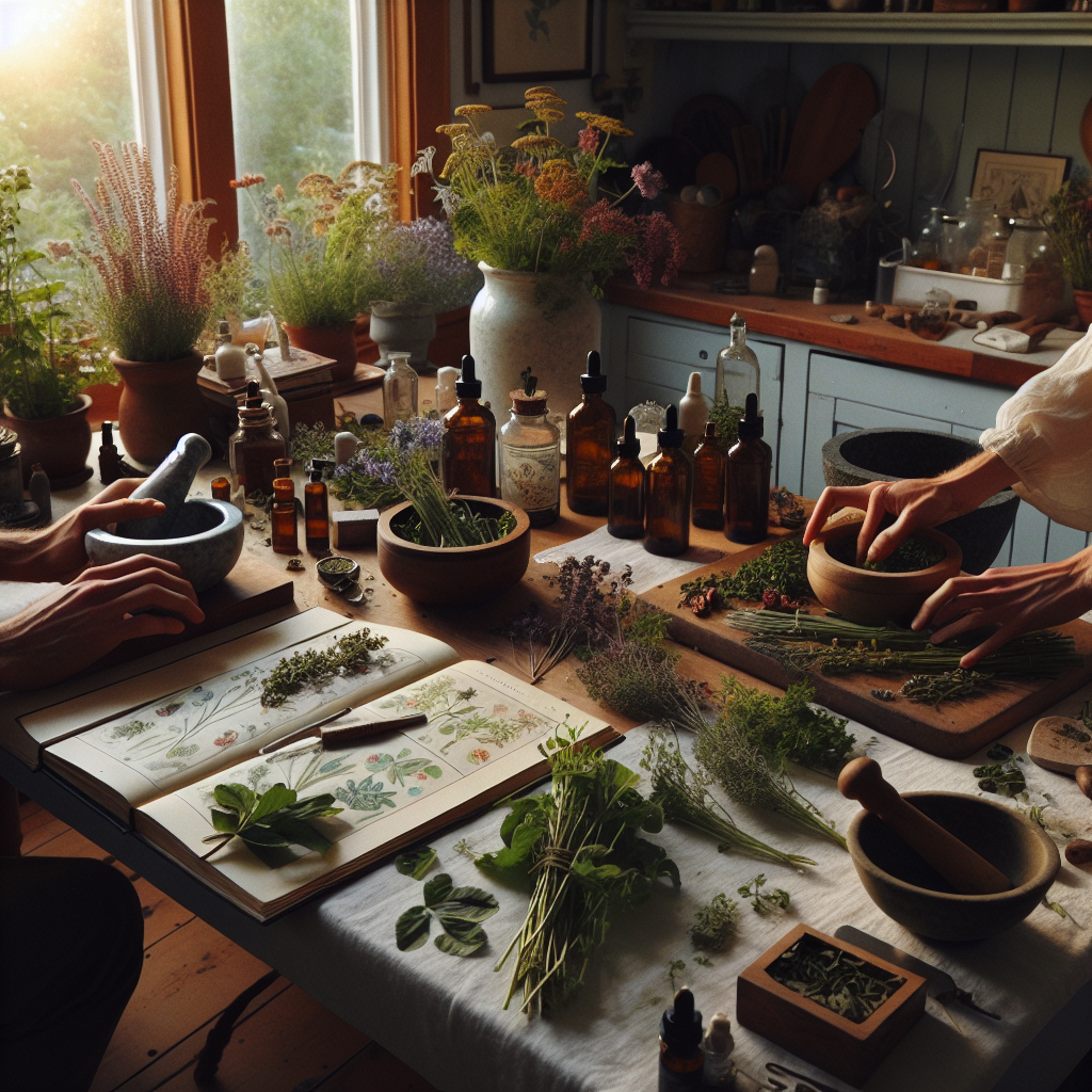 How to Make Your Own Herbal Remedies at Home