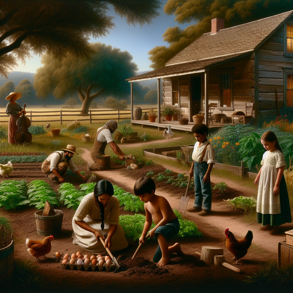 Homesteading with Children: Teaching Self-Reliance Early