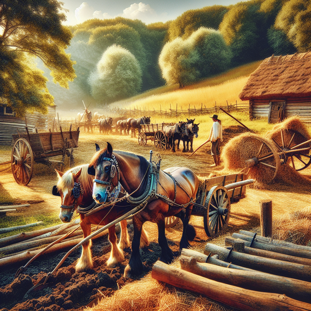 The Benefits of Using Draft Animals on a Homestead