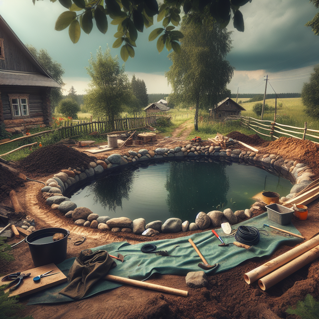 How to Build a Natural Swimming Pond on Your Homestead