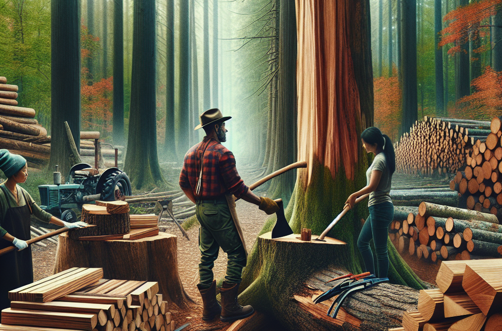Sustainable Wood Harvesting for Homestead Use