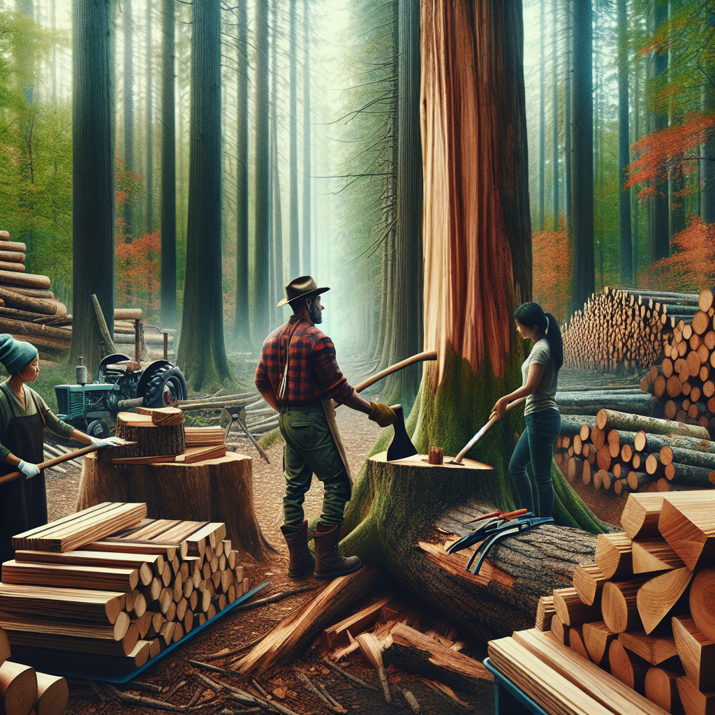 Sustainable Wood Harvesting for Homestead Use