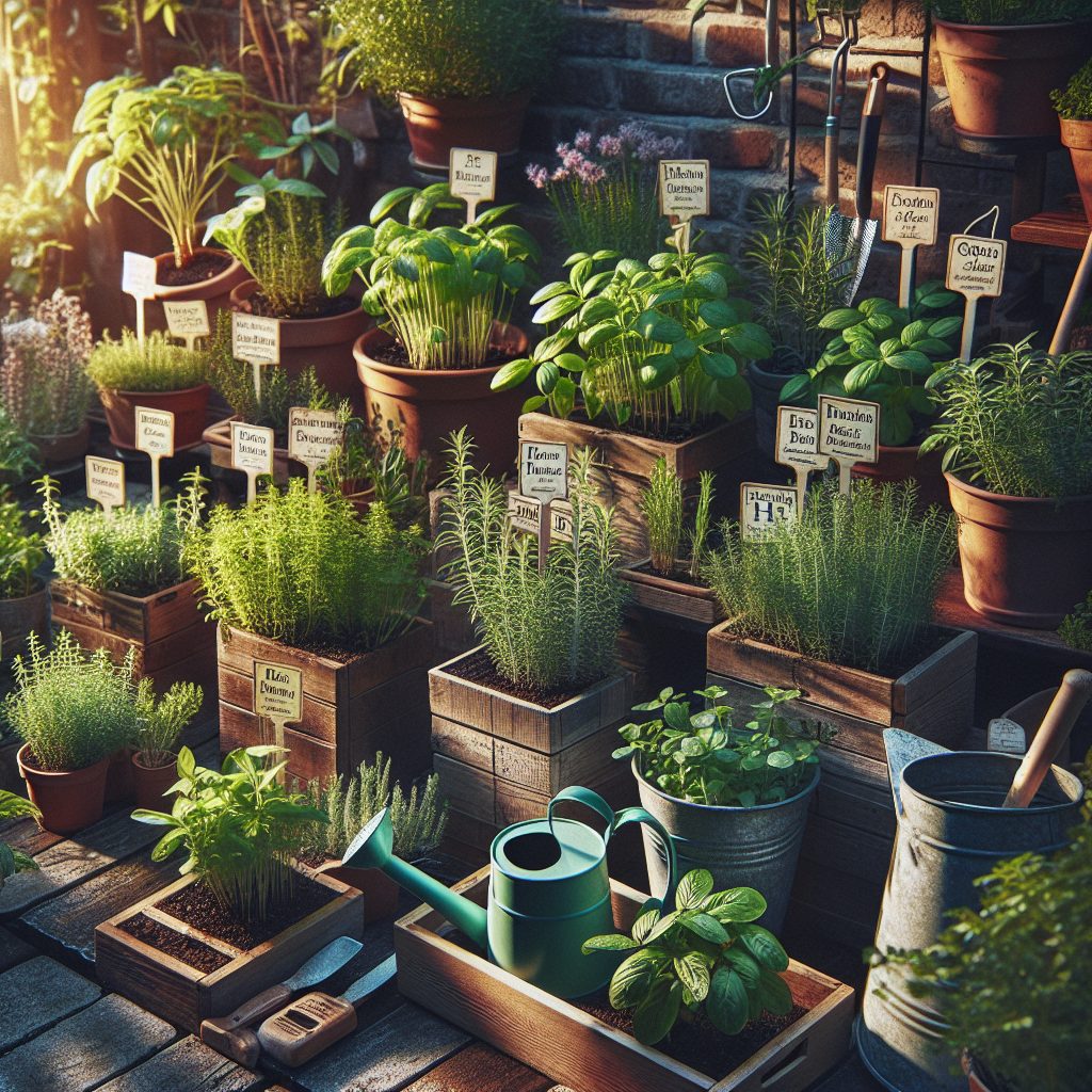 Growing a Medicinal Herb Garden at Home