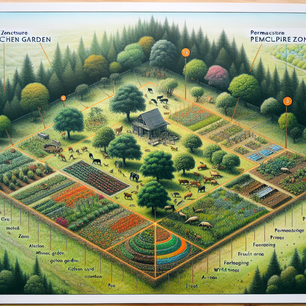 How to Use Permaculture Zones in Homestead Planning