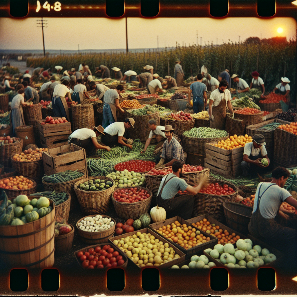 Storing Harvested Produce for Maximum Freshness