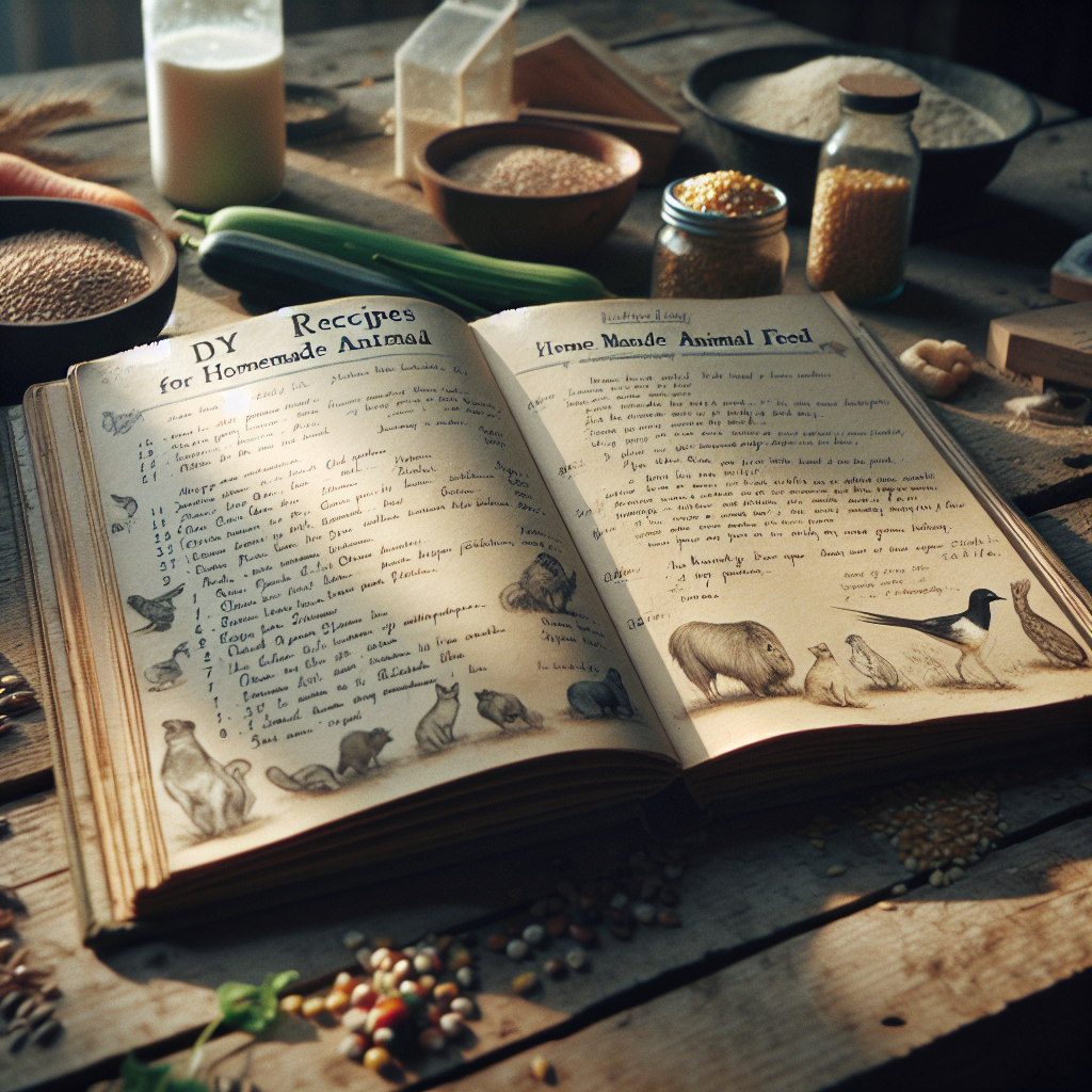 DIY Recipes for Homemade Animal Feed