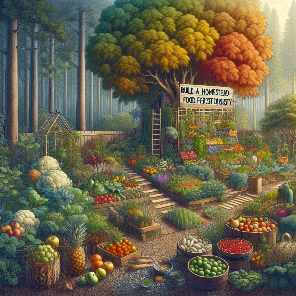 Build a Homestead Food Forest for Diversity