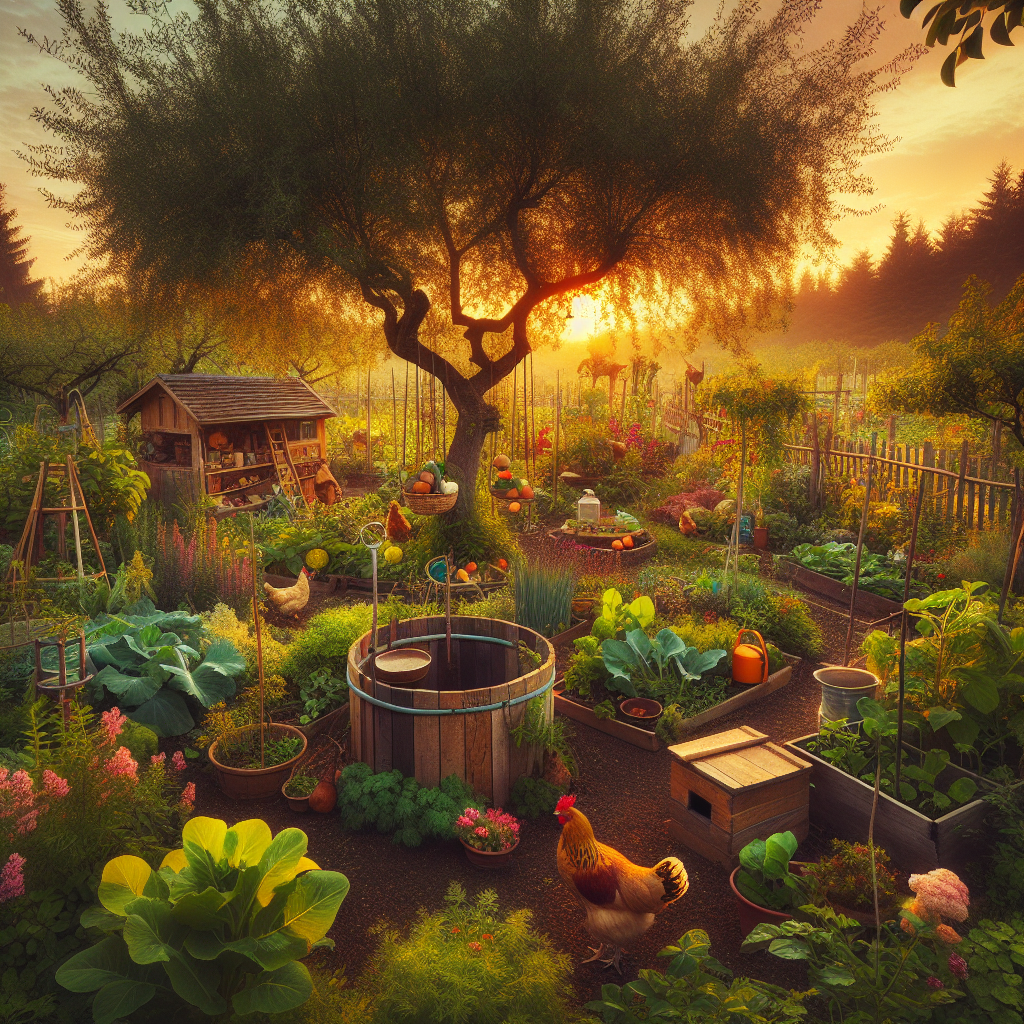 Create a Low-Maintenance Homestead Garden
