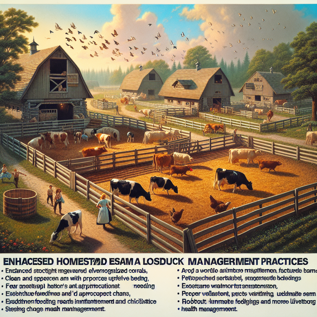 Enhance Homestead Livestock Management Practices