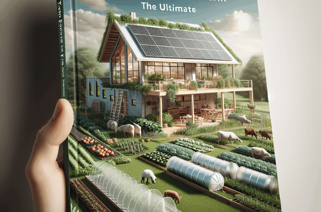 Winter garden covered with hoop house