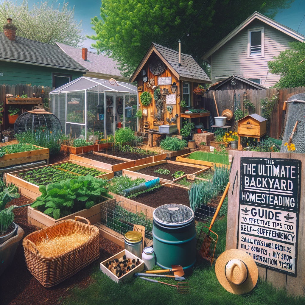 The Ultimate Backyard Homesteading Guide (2025): 10 Effective Tips to Boost Self-Sufficiency
