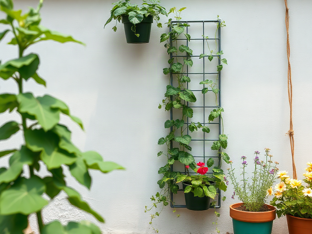 How to Utilize Vertical Space in Gardening With Trellises, Containers, and Climbing Crops