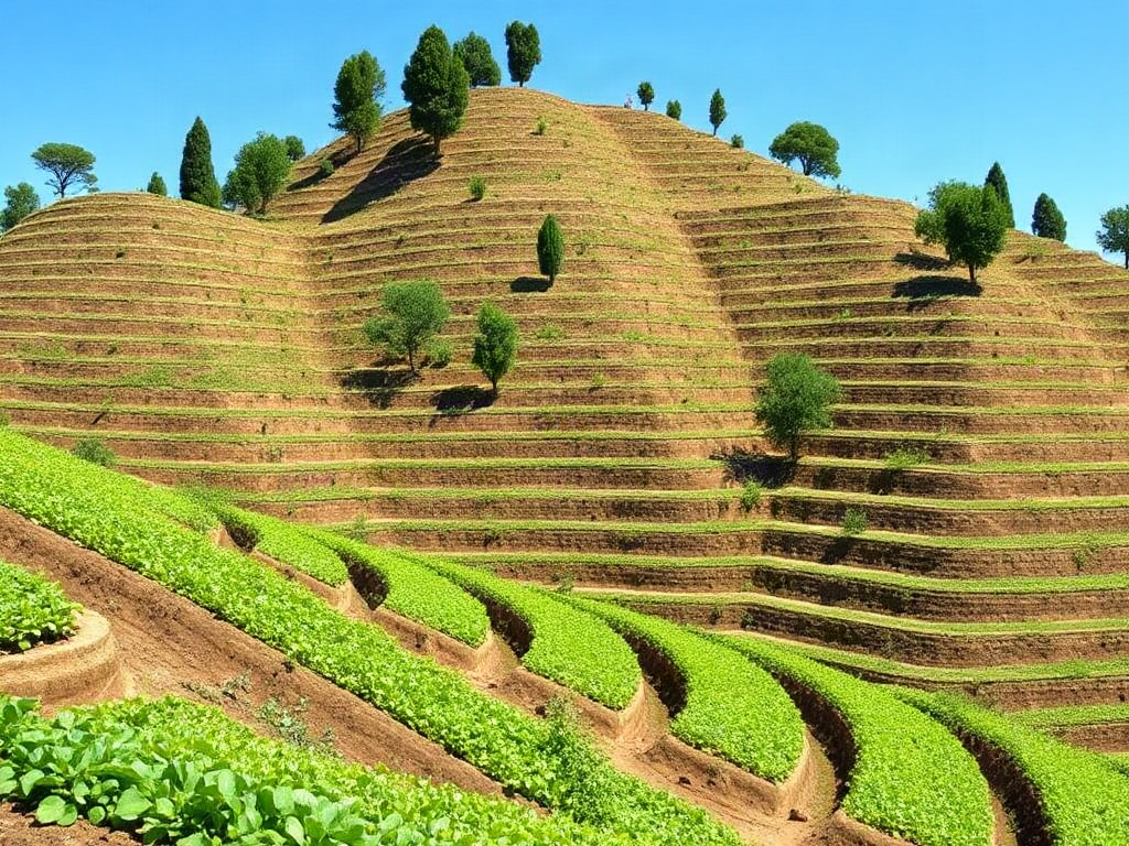 Terrace Farming Explained for Manageable Sloped Land—Layout, Drainage, and Build Steps Terrace Farming Explained for Manageable Sloped Land—Layout, Drainage, and Build Steps